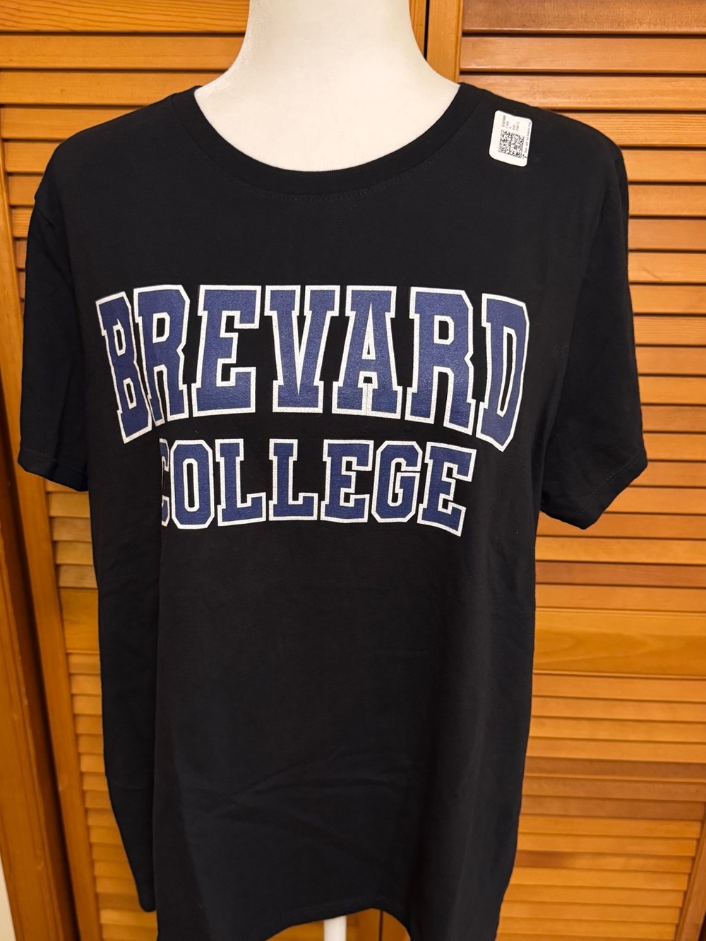 Brevard College Gildan Black T-Shirt, XL, NWT